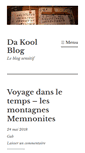 Mobile Screenshot of dkblog.korsani.fr